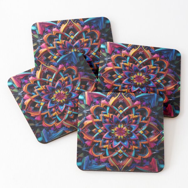 Item preview, Geometric Bold Art Colorful Patterns Design Abstract Visual designed and sold by ART ATTACK ZONE.