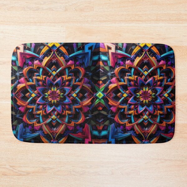 Item preview, Geometric Bold Art Colorful Patterns Design Abstract Visual designed and sold by ART ATTACK ZONE.