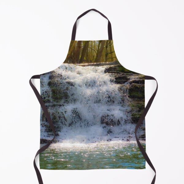 Item preview, Wisłoczek Waterfall in the Low Beskids – Serene Polish Nature Photography designed and sold by MajikFlower.