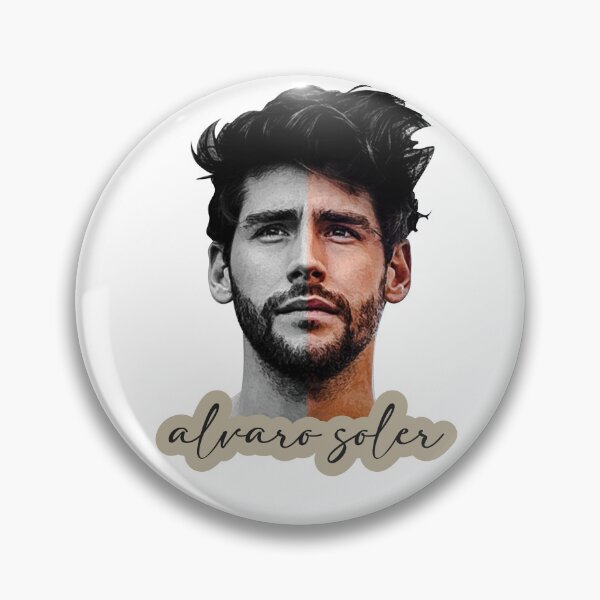 Item preview, Alvaro Soler Spanish-German singer black-white and colors designed and sold by Wolagno.