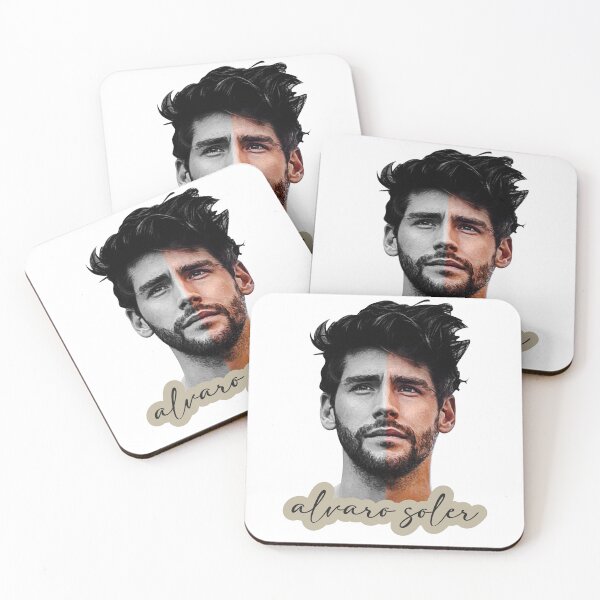 Item preview, Alvaro Soler Spanish-German singer black-white and colors designed and sold by Wolagno.