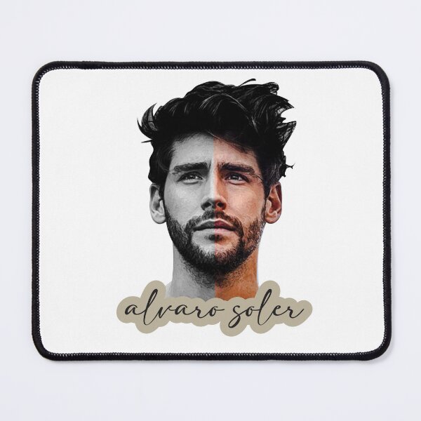Item preview, Alvaro Soler Spanish-German singer black-white and colors designed and sold by Wolagno.