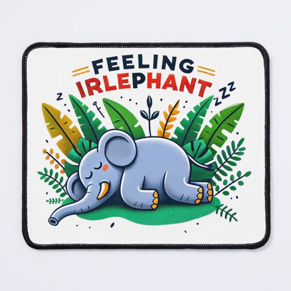 Artikelvorschau, Ich fühle mich wie ein Elefant entworfen und verkauft von Anupios.