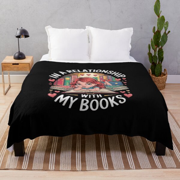 Item preview, Book Lover Artwork Featuring Cute Cartoon Girl and Stacked Books designed and sold by love3617.