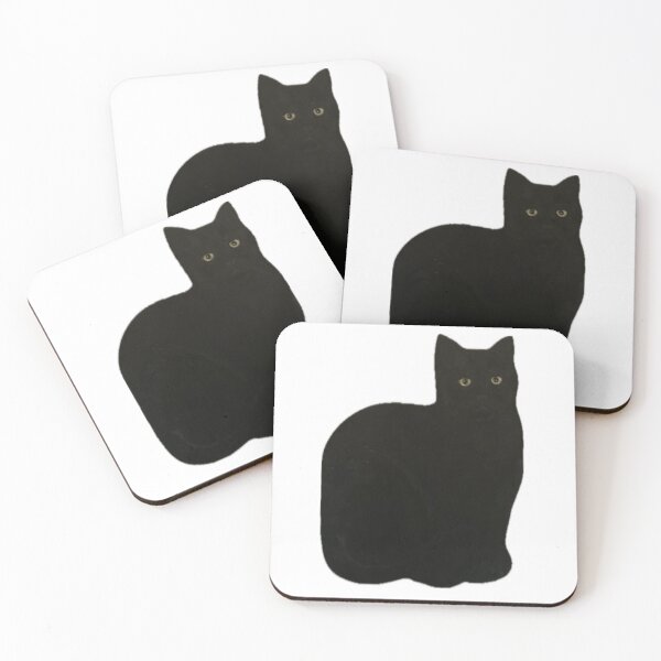 Artikelvorschau, Schwarze Katze - Jewell Maureen Girard entworfen und verkauft von Maureen Girard.