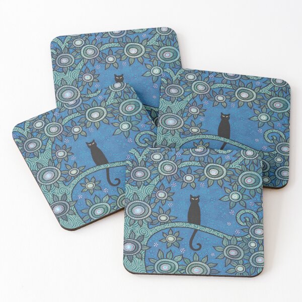 Item preview, Black Cat in the Most Beautiful Tree designed and sold by ManonElmendorp.