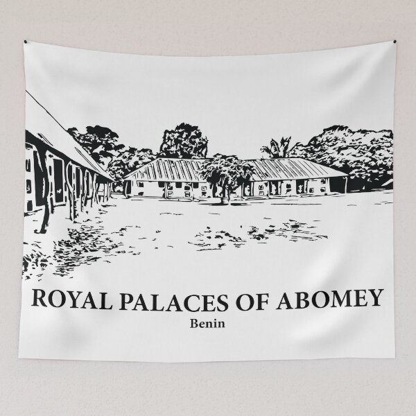 Item preview, Royal Palaces of Abomey - Benin designed and sold by Lakeric Cityscapes.