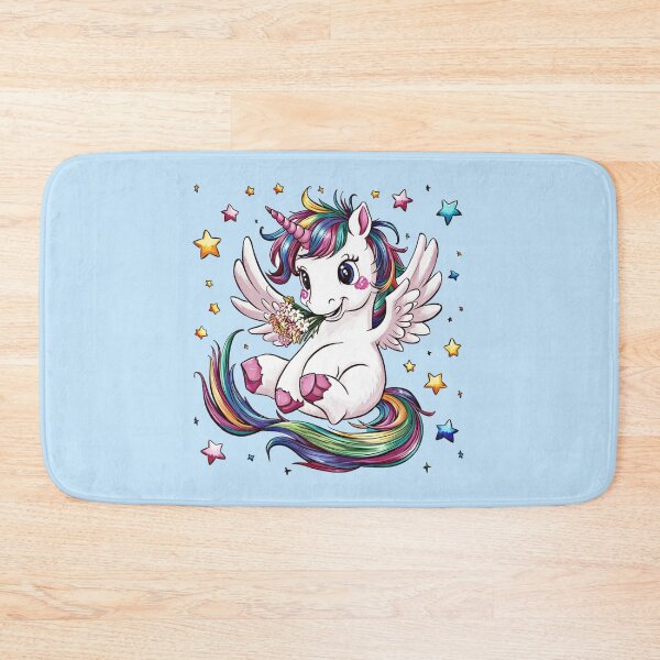 Item preview,  Magical Unicorn on Rainbow Cloud designed and sold by MOONE FLOWER.