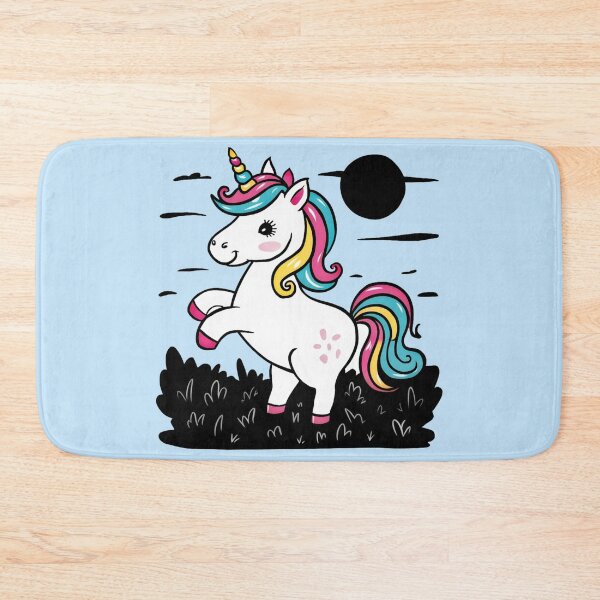 Item preview,  Magical Unicorn on Rainbow Cloud designed and sold by MOONE FLOWER.