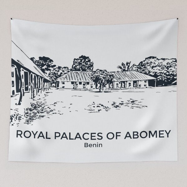 Item preview, Royal Palaces of Abomey - Benin designed and sold by Lakeric Cityscapes.