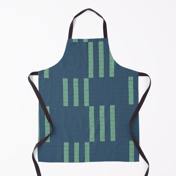 Aperçu de l'œuvre Design répétitif d'une ligne verte et bleu créée et vendue par P2Genies.