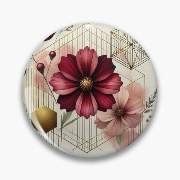 Item preview, Armonía dorada con cosmos de chocolate designed and sold by Sumetnit.
