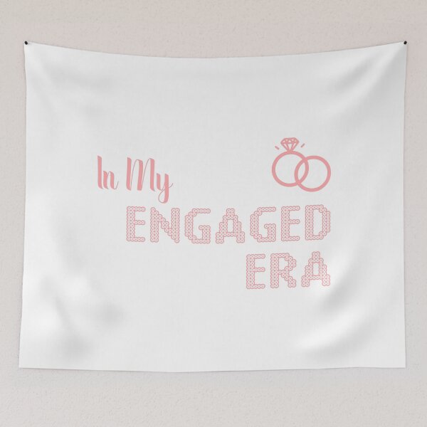 Item preview, In My Engaged Era, Unique designed and sold by villacreativa.