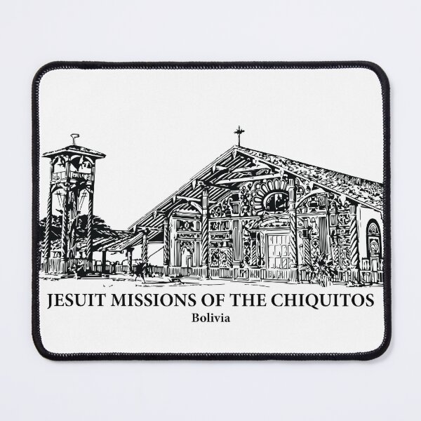 Item preview, Jesuit Missions of the Chiquitos - Bolivia designed and sold by Lakeric Cityscapes.