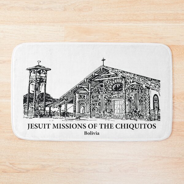Item preview, Jesuit Missions of the Chiquitos - Bolivia designed and sold by Lakeric Cityscapes.