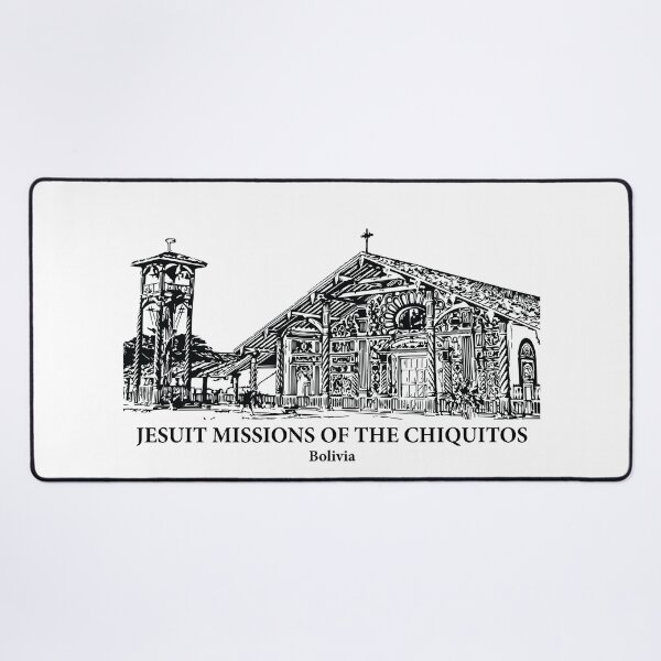 Item preview, Jesuit Missions of the Chiquitos - Bolivia designed and sold by Lakeric Cityscapes.