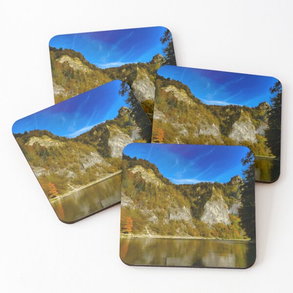 Item preview, Stunning Dunajec River Gorge in Pieniny Mountains Art Print designed and sold by MajikFlower.