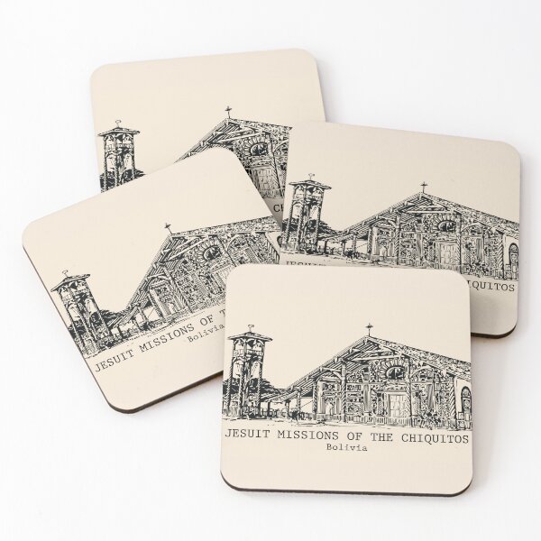 Item preview, Jesuit Missions of the Chiquitos - Bolivia designed and sold by Lakeric Cityscapes.