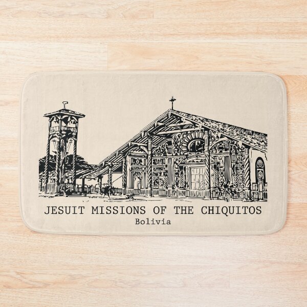 Item preview, Jesuit Missions of the Chiquitos - Bolivia designed and sold by Lakeric Cityscapes.