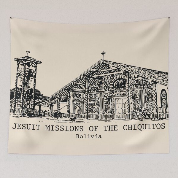 Item preview, Jesuit Missions of the Chiquitos - Bolivia designed and sold by Lakeric Cityscapes.