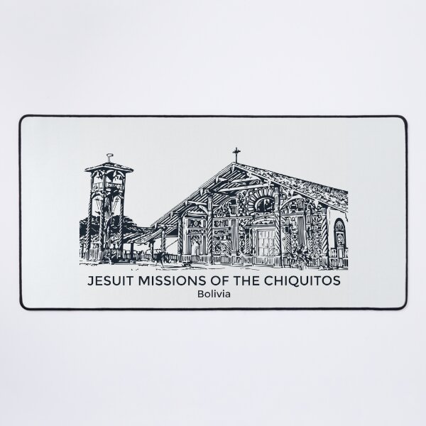 Item preview, Jesuit Missions of the Chiquitos - Bolivia designed and sold by Lakeric Cityscapes.