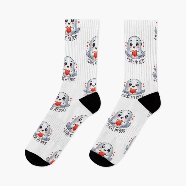 Item preview, You're My Boo" - Heartwarming Ghost Lover Valentine’s designed and sold by DEEPDesignsART.
