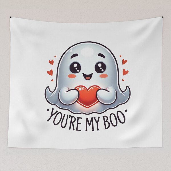 Item preview, You're My Boo" - Heartwarming Ghost Lover Valentine’s designed and sold by DEEPDesignsART.