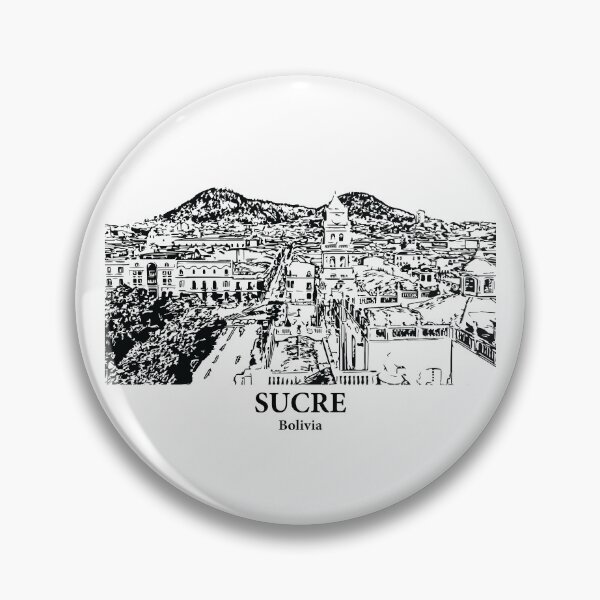 Item preview, Sucre - Bolivia designed and sold by Lakeric Cityscapes.