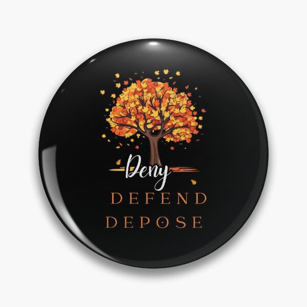 Item preview, Deny defend depose designed and sold by Outlet Raloel.