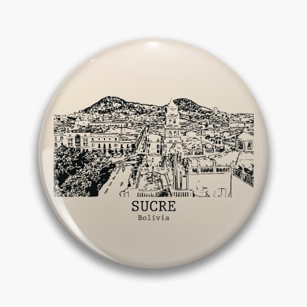 Item preview, Sucre - Bolivia designed and sold by Lakeric Cityscapes.