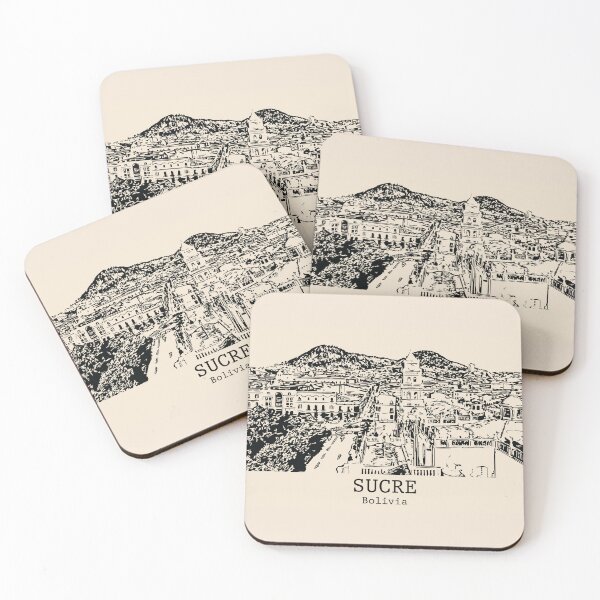 Item preview, Sucre - Bolivia designed and sold by Lakeric Cityscapes.