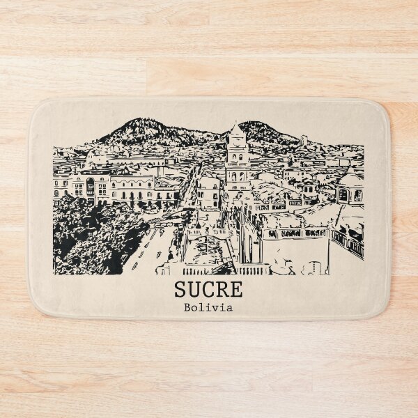 Item preview, Sucre - Bolivia designed and sold by Lakeric Cityscapes.