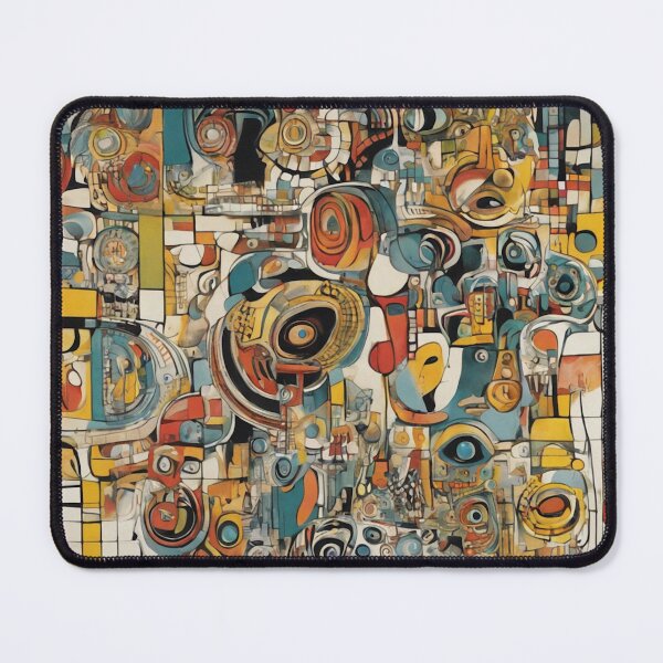 Item preview, Multitude Abstract 1960s Vintage Art Imitation designed and sold by NickWhittleArt.