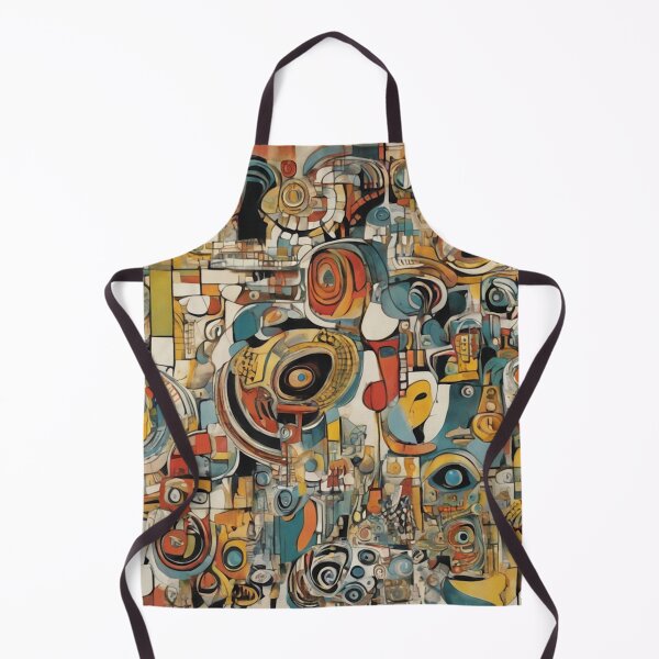 Item preview, Multitude Abstract 1960s Vintage Art Imitation designed and sold by NickWhittleArt.