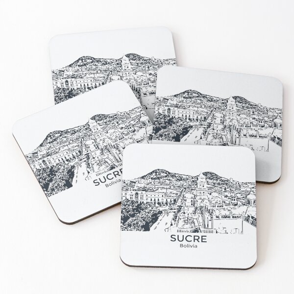 Item preview, Sucre - Bolivia designed and sold by Lakeric Cityscapes.