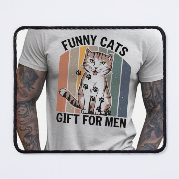 Item preview, Funny Cats Gift for men designed and sold by HG-Creation-Design.