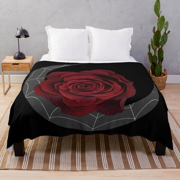 Item preview, bedroom decoration, crescent moon, rose blossom designed and sold by Kirei-Lily.