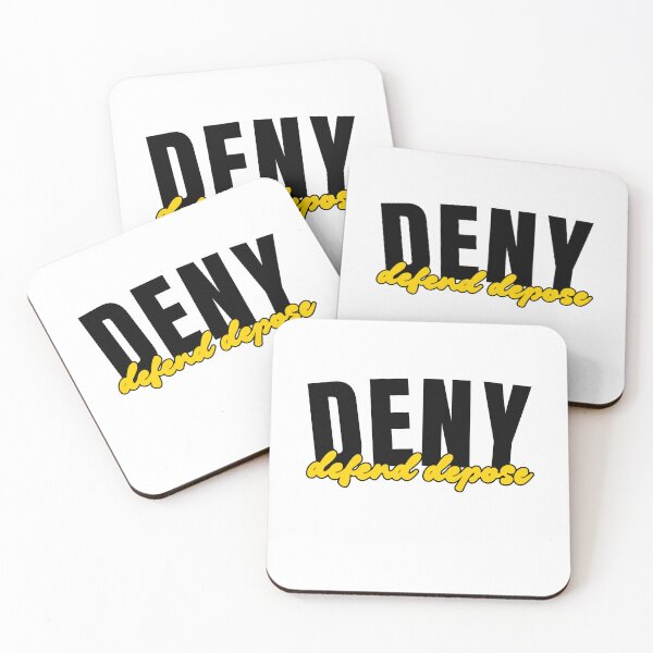 Item preview, Deny defend depose designed and sold by Outlet Raloel.