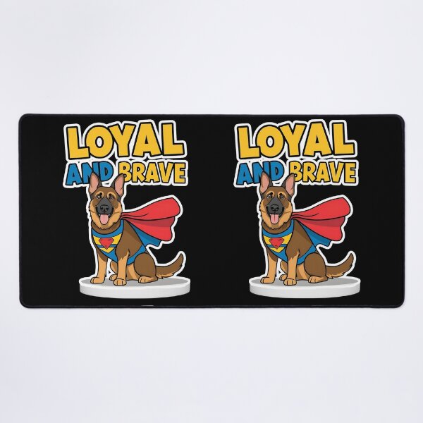 Item preview, Super Dog Loyal and Brave designed and sold by Taans-Creation.
