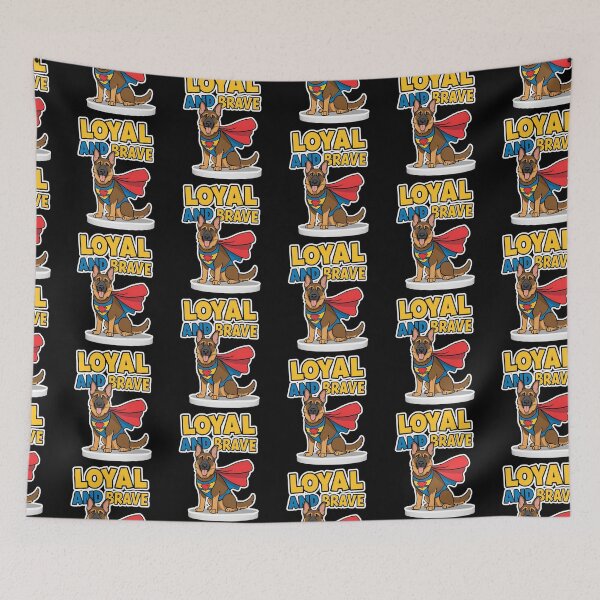 Item preview, Super Dog Loyal and Brave designed and sold by Taans-Creation.