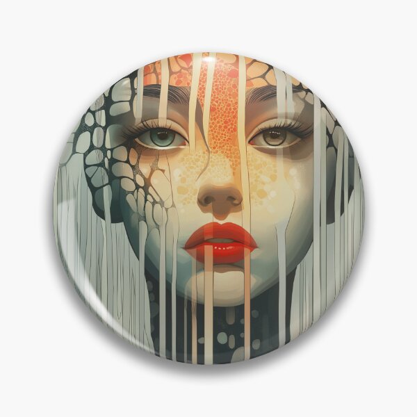 Item preview, Nature’s Mark: Portrait of a Woman with Animal markings influence designed and sold by Shoot-The-Moon.