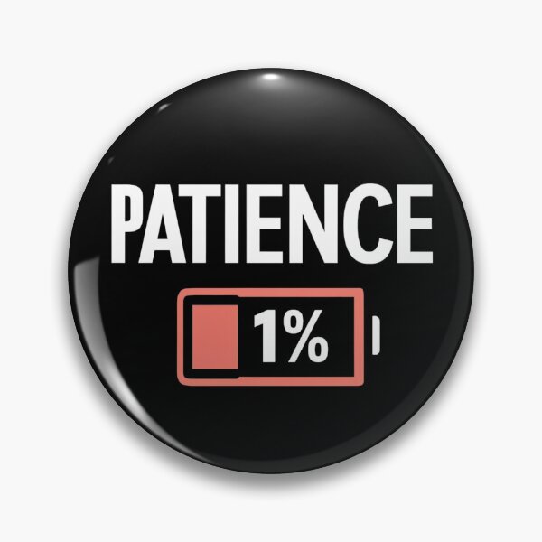 Item preview, Low Battery, High Patience: Motivational Design designed and sold by JOY STORE 45.
