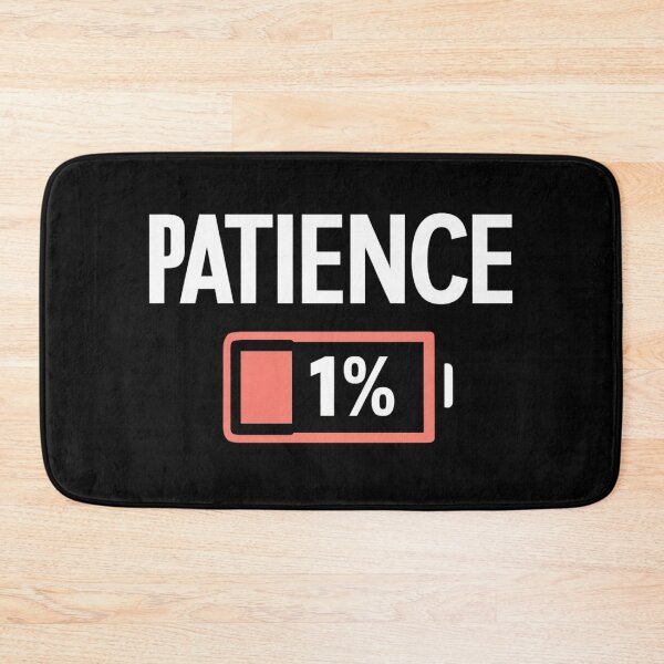 Item preview, Low Battery, High Patience: Motivational Design designed and sold by JOY STORE 45.