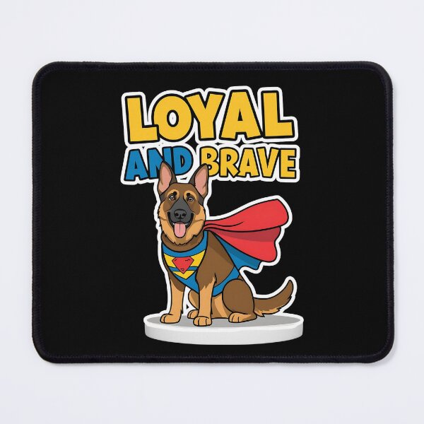 Item preview, Super Dog Loyal and Brave designed and sold by Taans-Creation.