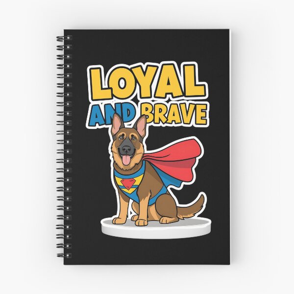 Item preview, Super Dog Loyal and Brave designed and sold by Taans-Creation.