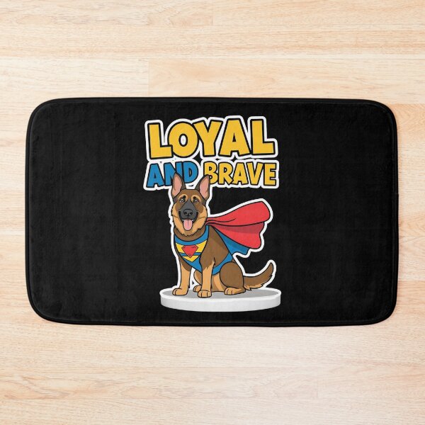 Item preview, Super Dog Loyal and Brave designed and sold by Taans-Creation.