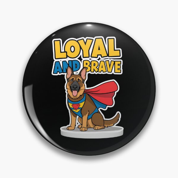 Item preview, Super Dog Loyal and Brave designed and sold by Taans-Creation.