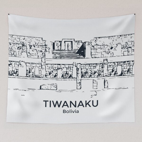 Item preview, Tiwanaku - Bolivia designed and sold by Lakeric Cityscapes.