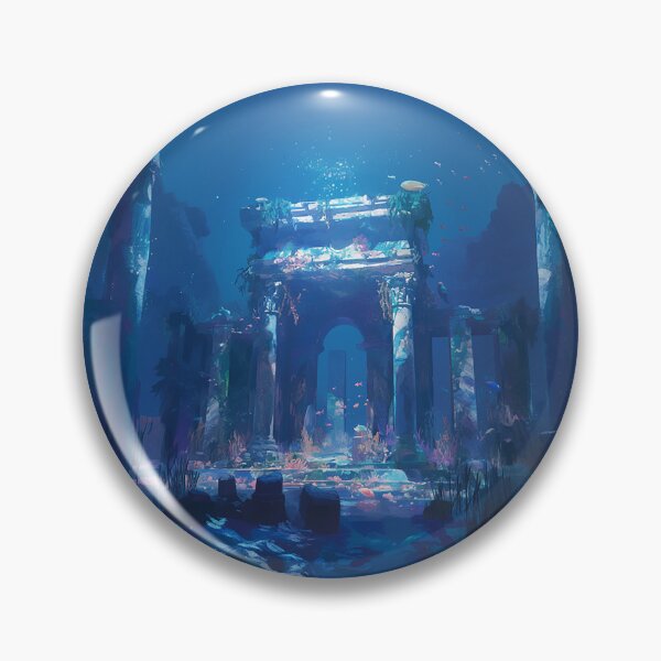 Item preview, Ancient Underwater Temple designed and sold by Christian Weiss.