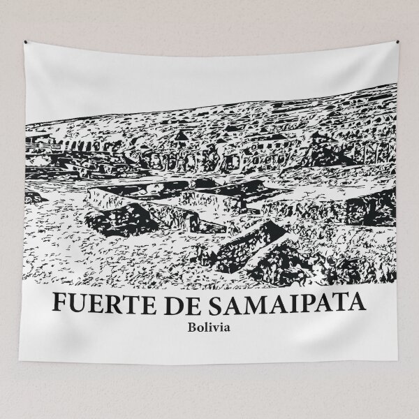 Item preview, Fuerte de Samaipata - Bolivia designed and sold by Lakeric Cityscapes.